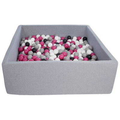 Square large ball pit + 600 balls